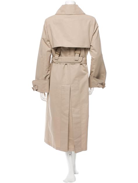 gucci double breasted trench coat|gucci trench coat women's.